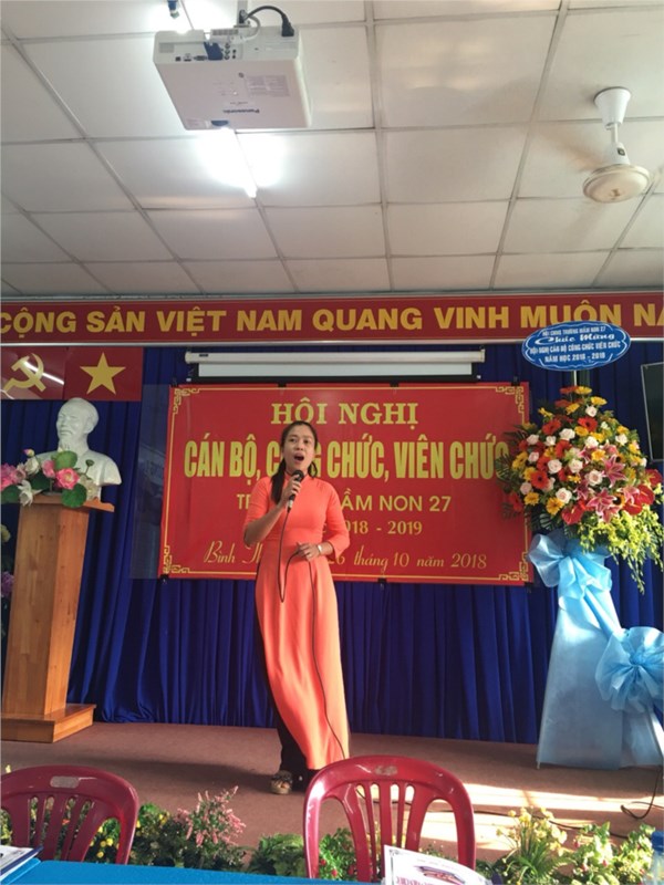 Hội nghị cán bộ - công chức - viên chức năm học 2018 - 2019